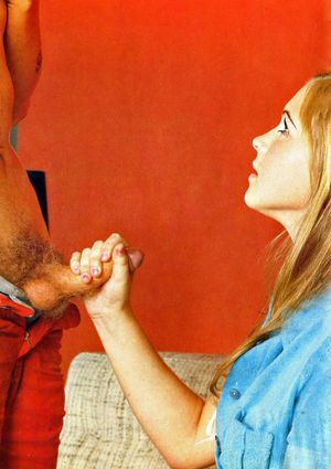 Vintage Handjob with Redhead Teen