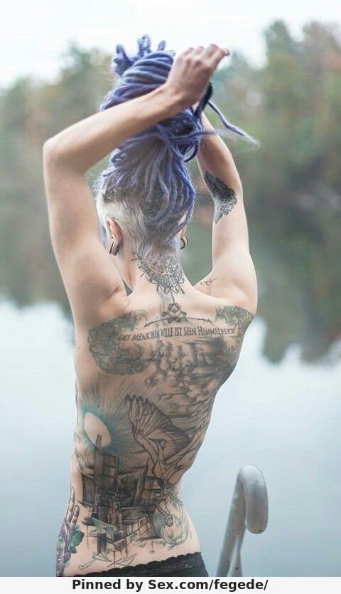 naked sexy back with history