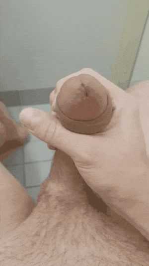 Cum seeping out