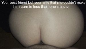 Your wife never backs down from a challenge