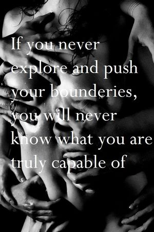 explore boundaries