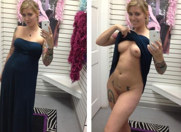 Changing room dress