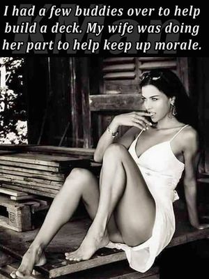 My my my.. look at the new dick..I mean um ..deck