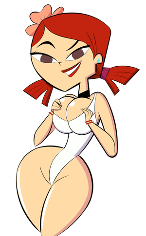 busty toon babe total drama hottie