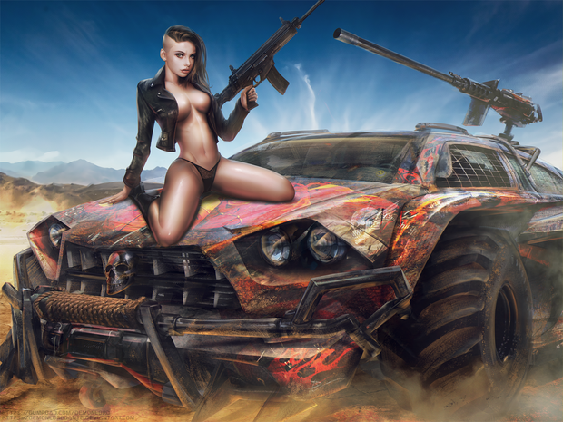 Badasschick by Demonlorddante