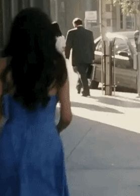 Wind blowing dress up