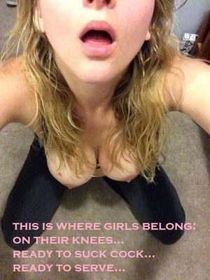 Fuck feminism, our purpose is to serve men