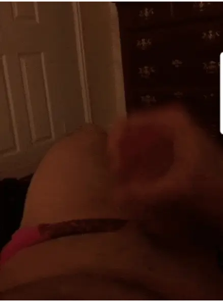 Panty wearing guy Cumming