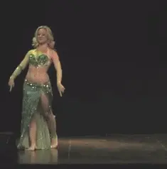 Teresa Tomás’ Sexy Belly Dance Moves