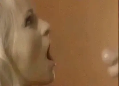 Blonde Massive Cumshot