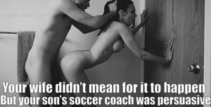 She gave in and let him have her