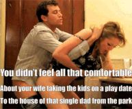 While they played...