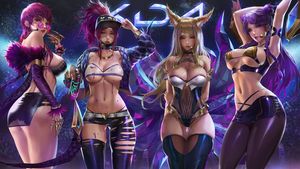 Ahri, Akali, Evelynn and Kai’Sa – Lexaiduer