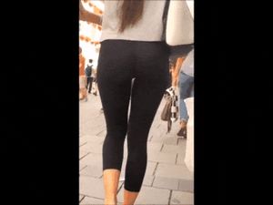 Hot teen ass creeped