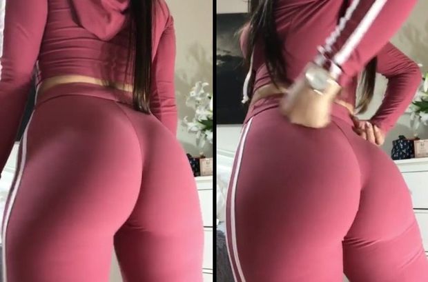 Neiva in track suit