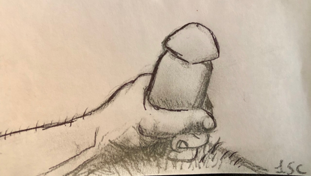 This is me, as drawn by "Kittycatmeow313" who I found at ebanned