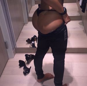 Meanwhile in fitting room 7....