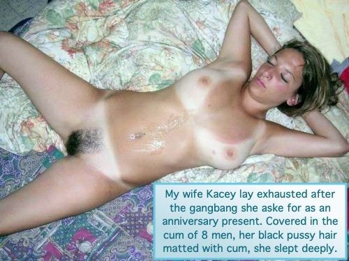 Sexy Wife Kacey after the Gangbang