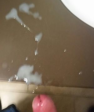 Doctors office bathroom cumshot