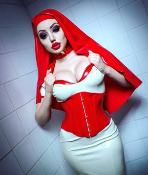 latex nun
