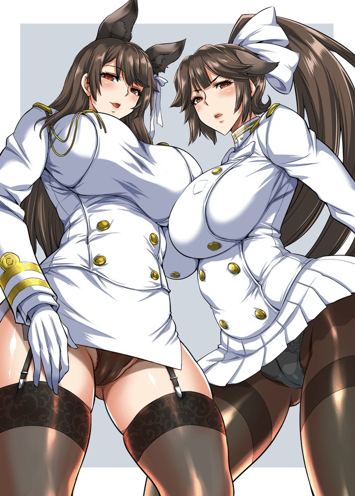 Big Breasted Babes in Uniform....