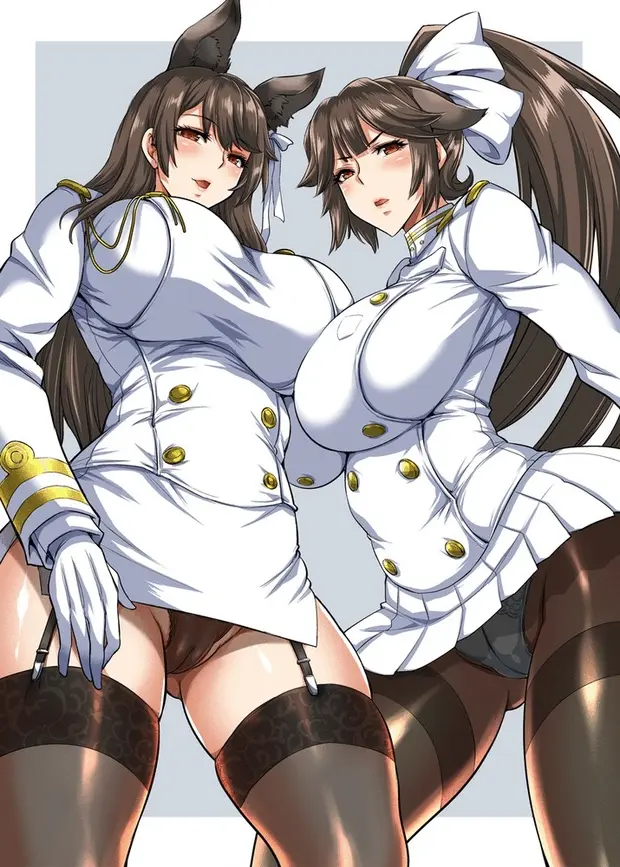 Big Breasted Babes in Uniform....