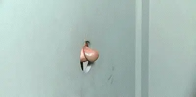 sexy cock in glory hole