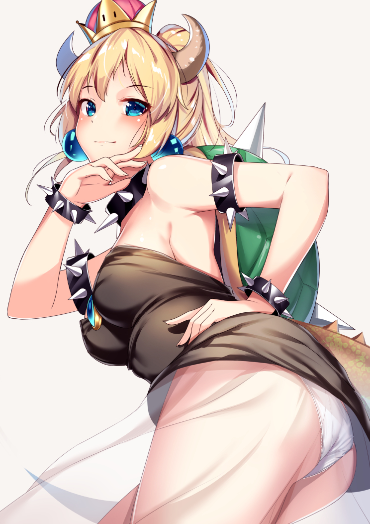 Bowsette From Behind