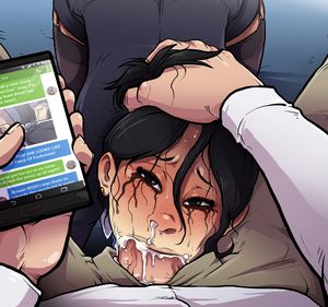 Deepthroating stewardess by sparrow