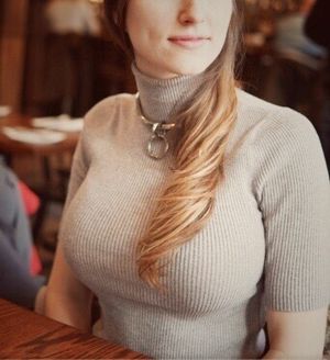 Wearing Her Collar In Public