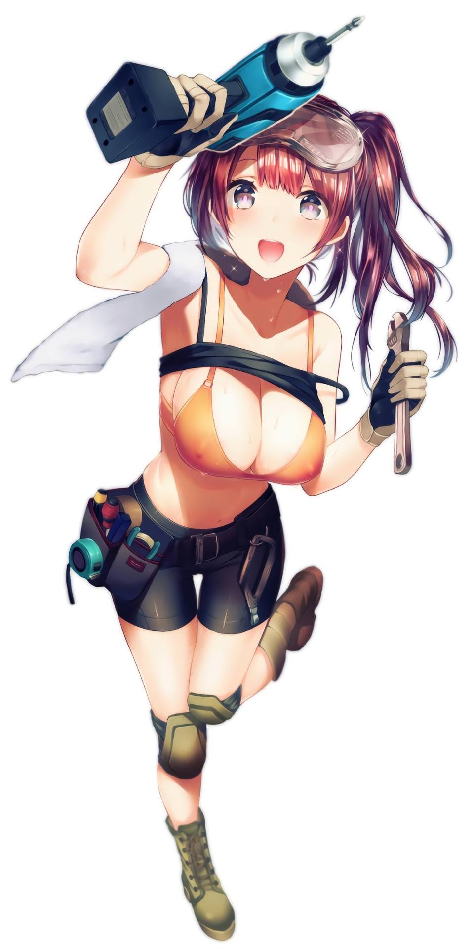 Down to work babe