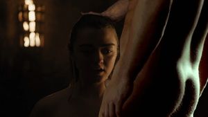 Maisie Williams – Game of Thrones S08 E02 uncensored deleted sex scenes screens
