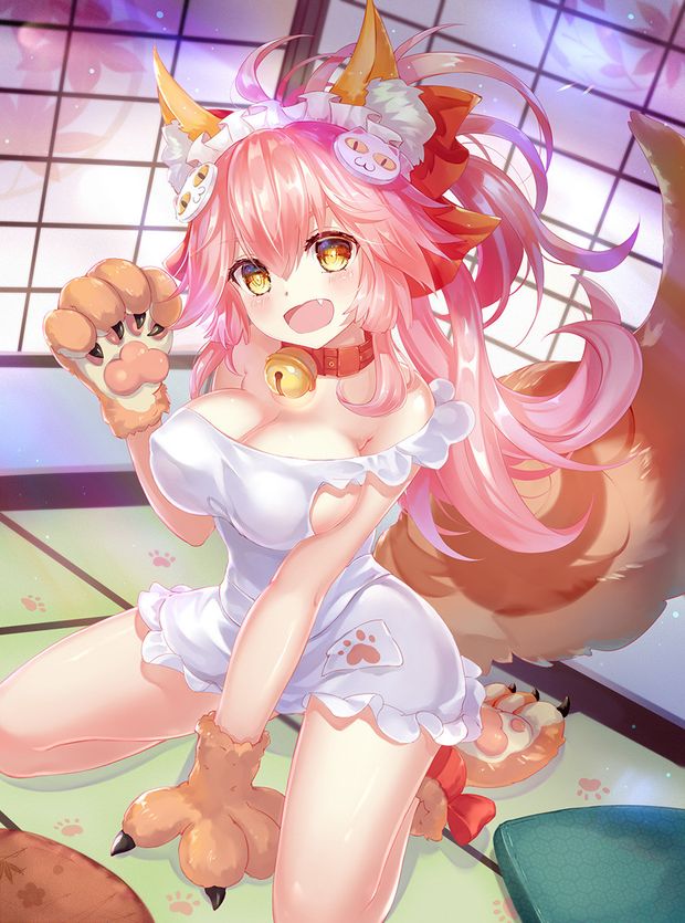 Busty cat babe