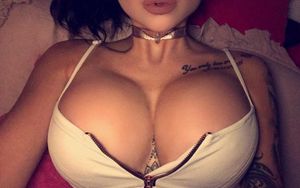 Huge Orbs & Cleavage Of Jasmine Genocide