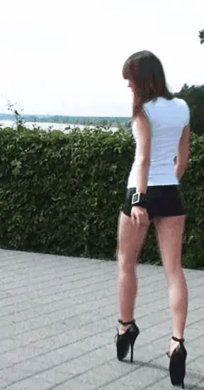 Ballet heels walk