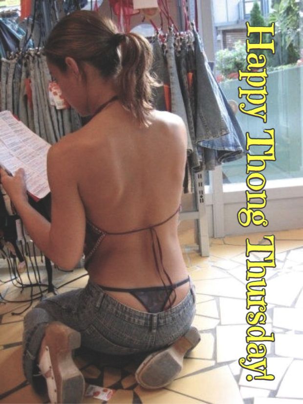 Happy Thong Thursday! (Teen Whaletail)