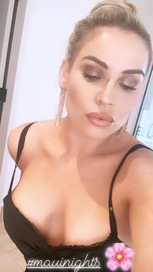 Natalya cleavage