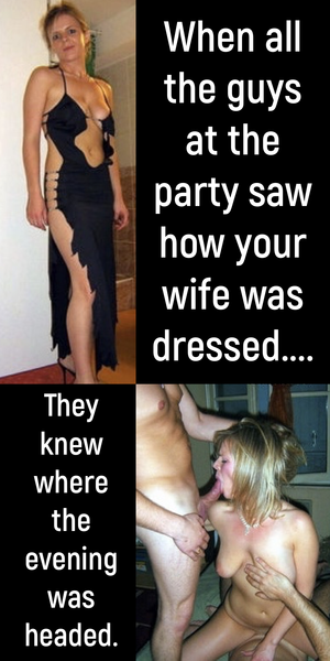 We get invited to lots of parties.