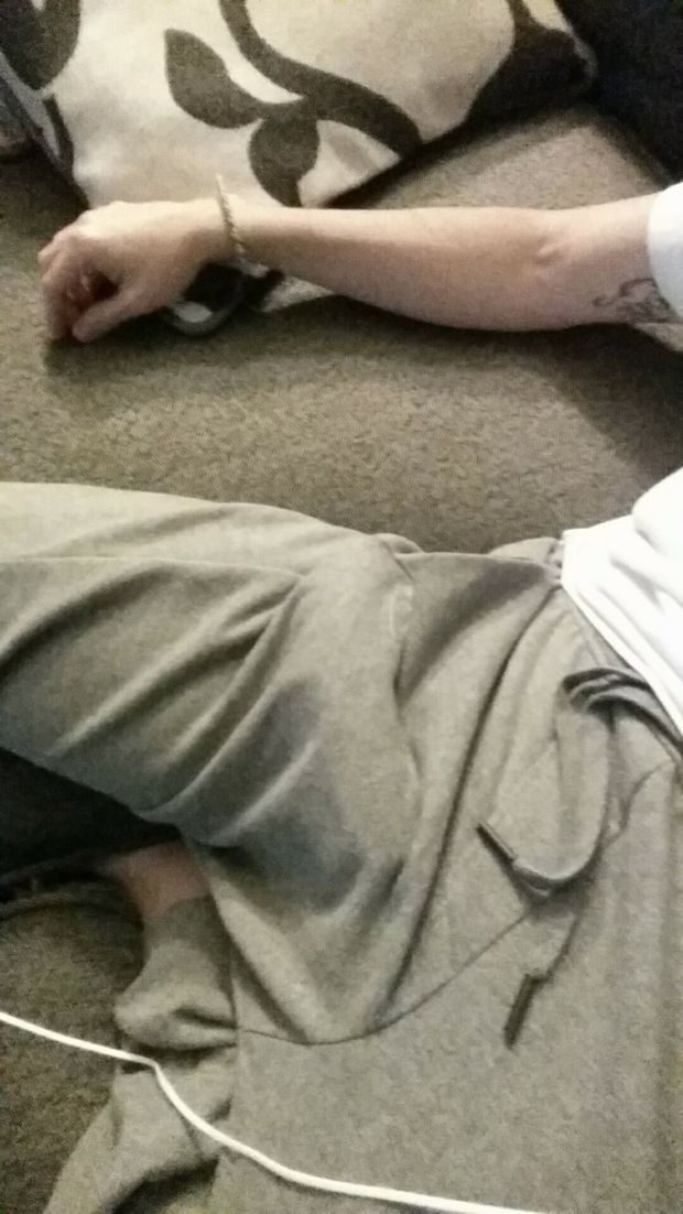 Teasing you with my cock