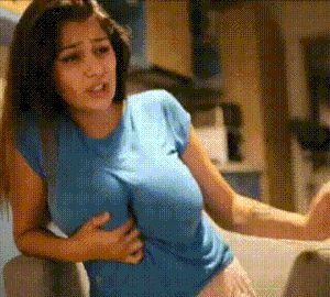 Daddy loves to see my big titties bounce when I'm sitting on a dildo