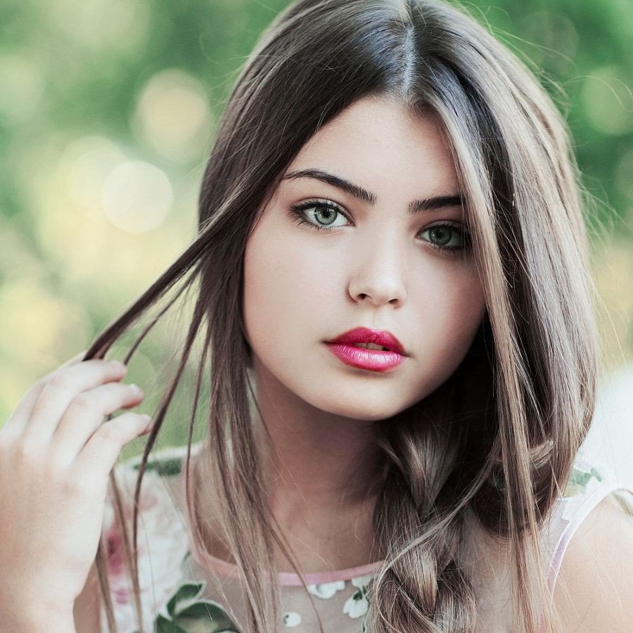 beautiful face