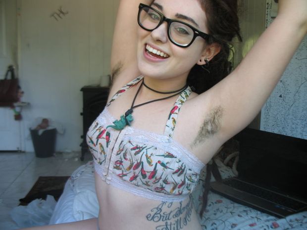 hairy armpits nerd