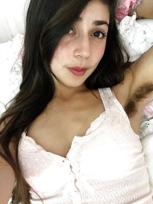 armpits hairy teen