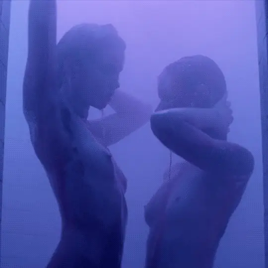 Abbey Lee & Bella Heathcote, "The Neon Demon"