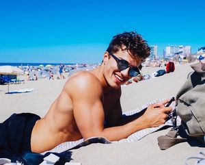 hot beach stud