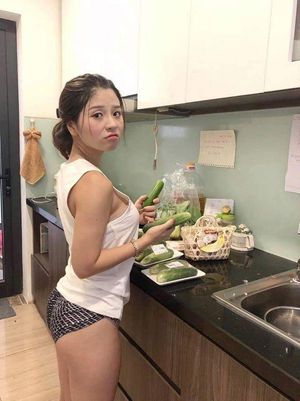 These cucumbers are still too big for my birth hole