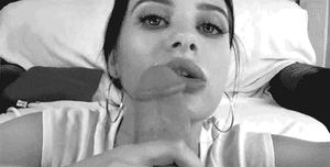 these eyes tell us: "I love cock"