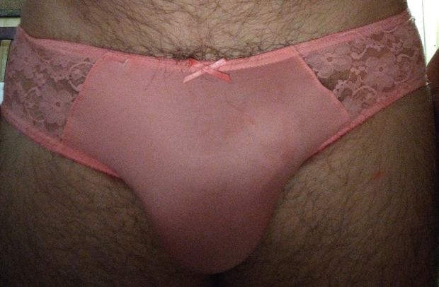 love the bulge in my panties