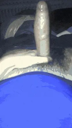 Veiny uncut cock