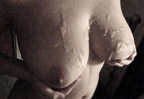 cummy tits